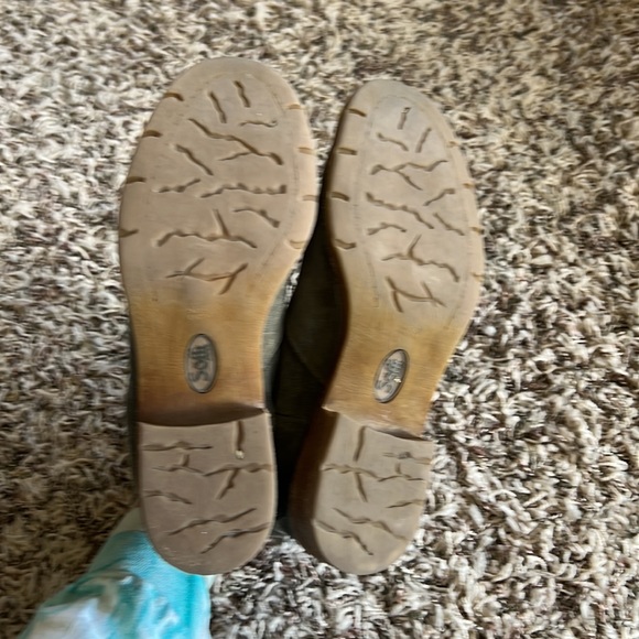 SOFFT Leather boots size 7.5 Green - Picture 7 of 7